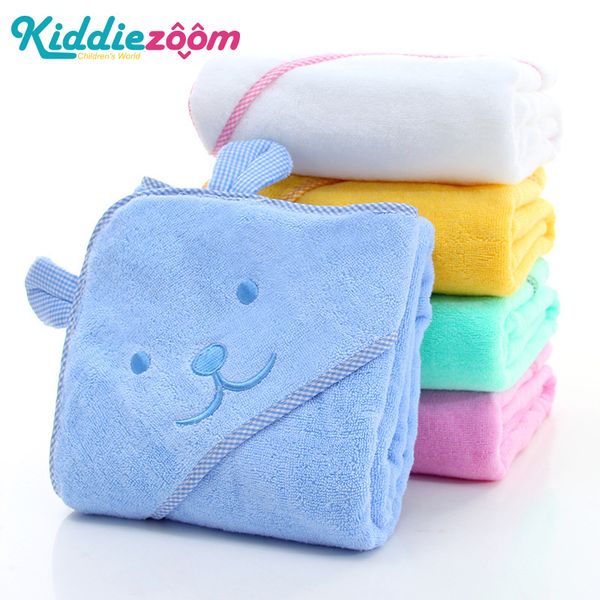 

new baby newborn bath towel cute animal cartoon baby hooded bathrobe beach cotton toddler towel kids infant babies blanket 201019