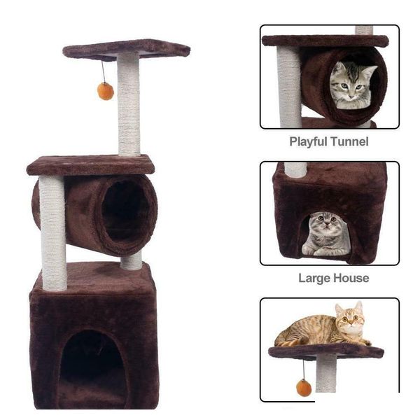 Black Friday 36 Cat Tree Bed Mobili Scratch Cat Tower qylmml241U