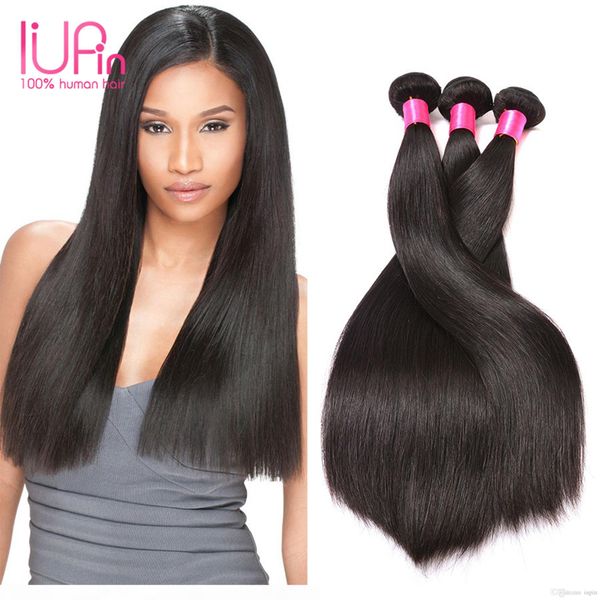 

brazilian human hair 3 bundles silky brazilian virgin straight human hair weaveas 100% unprocessed natural black virgin hair extension