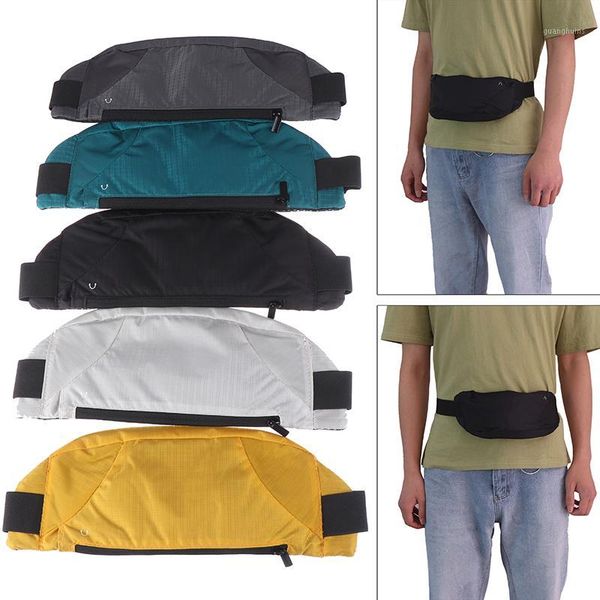 

waterproof sport runner waist bum bag running jogging belt pouch zip fanny pack1