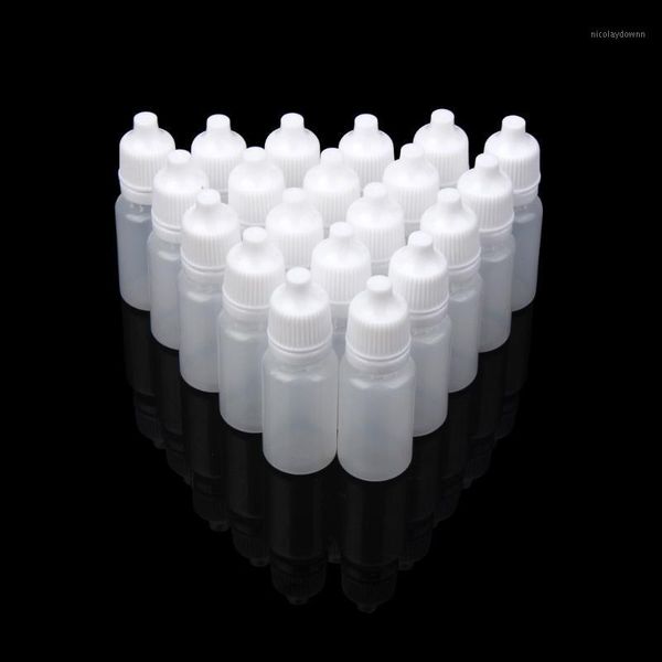 

storage bottles & jars 10/50/100pcs 10ml empty plastic squeezable dropper eye liquid refillable 2021 ad1