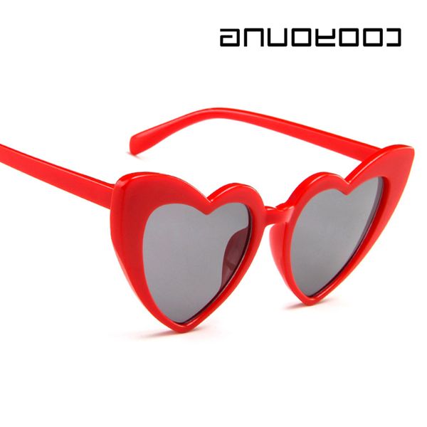 

retro brand designer sun sunglasses love women heart shaped glasses ladies sunglass uv400