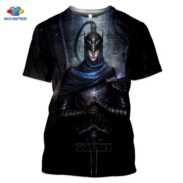 

men dark souls game cool sport 3d print shirts aesthetic hippie comics men clothing