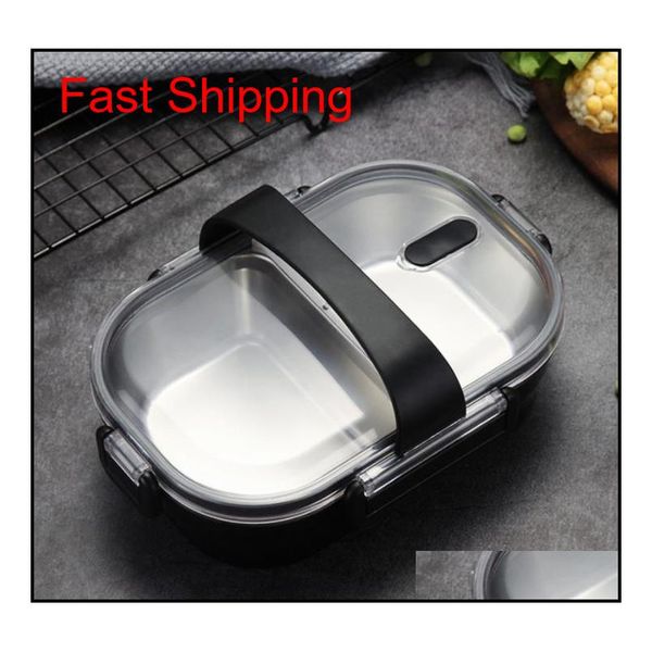 

japanese portable lunch box for kids school 304 stainless steel bento box kitchen leak-proof food c qylsan bde_luck