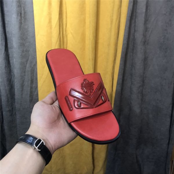 

2020 new sandals black stripes sandals denim flat slipprs shoes ladies summer outdoor beach causal flip flops genuine leather sole box