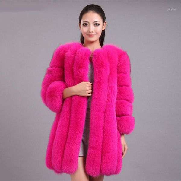 

women winter faux fur coat female slim plus size 4xl jackets ladies evening party fake fur coat manteau fourrure x661, Black