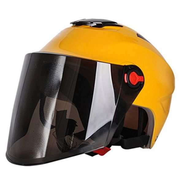 

лето ветрозащитный unisex шлема мотоцикла anti-uv scooter open face half cap d7ya