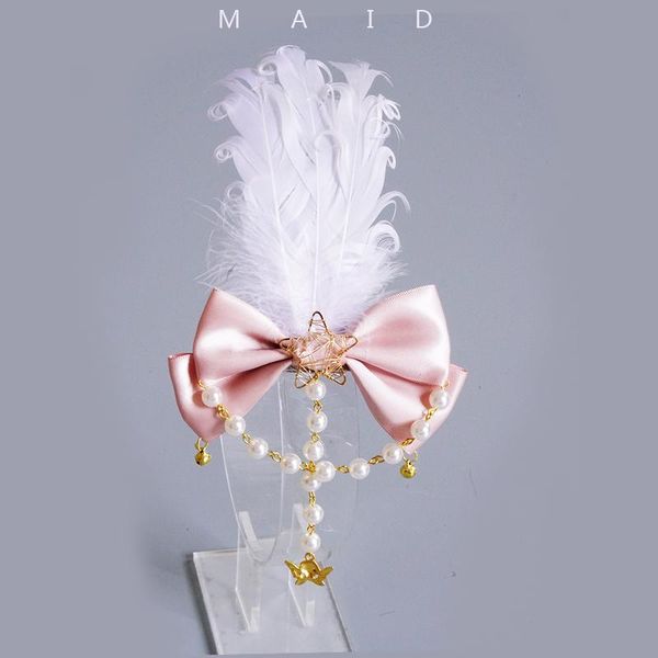 

hair accessories star-picking magic cute pink handmade headwear hairband kc ribbons hairpin hairclip neckband sleeve lolita bows stars sweet