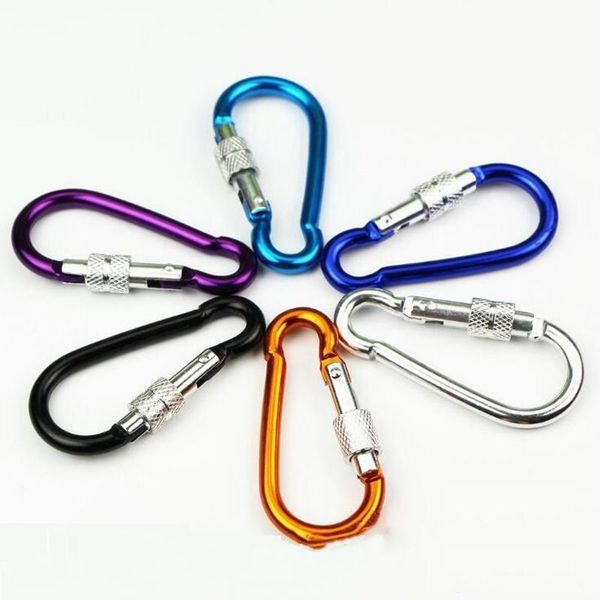 

d hook пешеходные shape тыкве padlock карабины открытый 9,7 г замок карабин кнопка форма для screw замок climbing пряжкой крючки campin bb