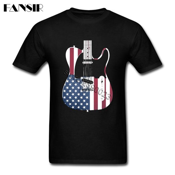 

usa american flag guitar short sleeve t-shirts boy great clothing o-neck men t-shirt for group sport hooded sweatshirt hoodie