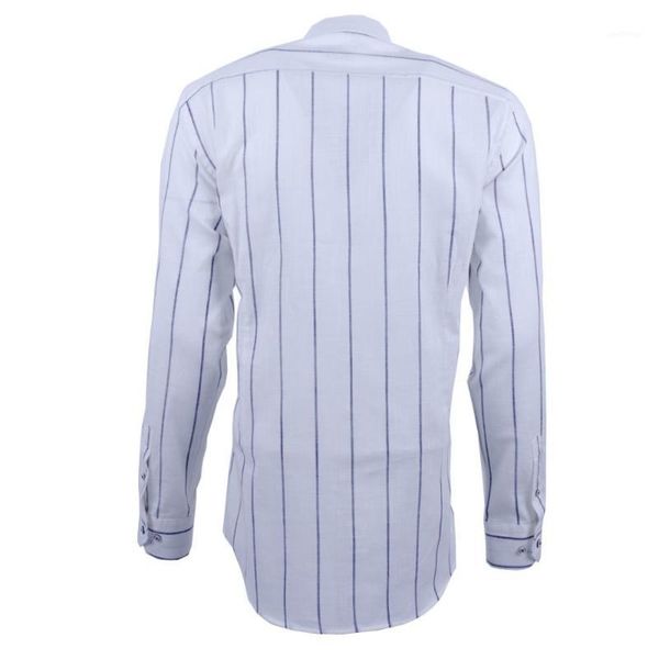 

white striped men's shirt1, White;black