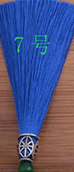 

mibrow 5pcs lot 23 colors mixed silk tassel silver color caps bead charms pendants tassels for diy jewelry accessories h bbytxx