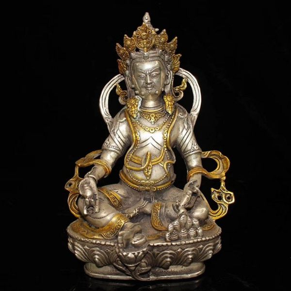 

antique brass bronze vintage decoration silver buddha buddhism buddhist guanyin religion status sculpture folk