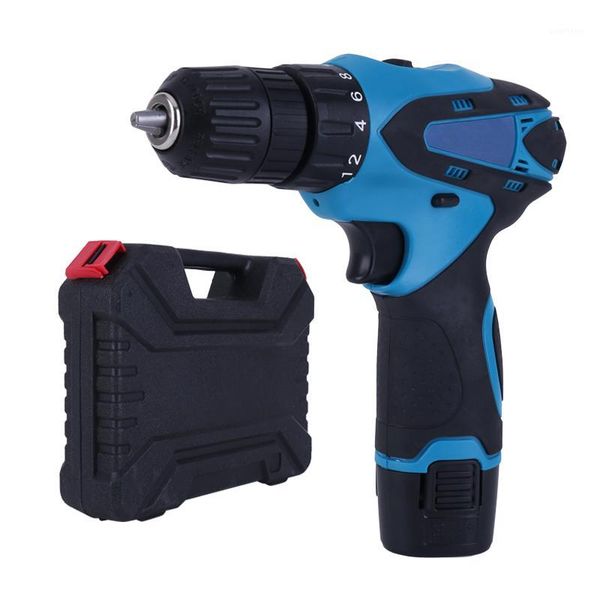 

12v multifunctional electric drill household cordless screwdriver drill 18+1 torque power tools mini hand for woodworking1
