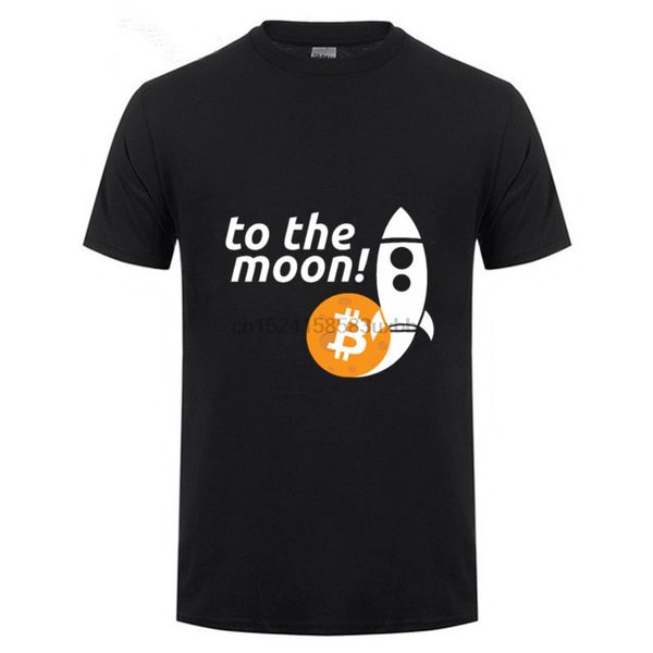 

bitcoin to the moon men's t shirt youth crewneck short sleeve tshirs selling men printing on tee shirts sport hooded sweatshirt hoodie