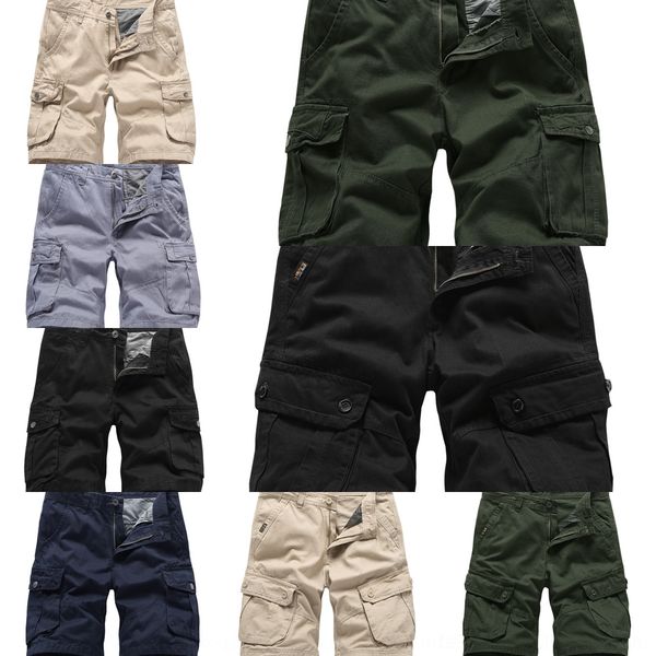 

eniek trendy men's casual beach beach cropped pants cotton shorts casual pants men's summer kbhoz, Blue