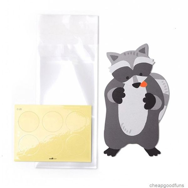 

u factory fox cookie packaging cute candy rabbit bear cartoon plastic bags for biscuits snack baking package with ca 4u