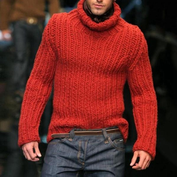 

men's sweaters autumn winter red pullovers sweater men england style floral turtleneck slim casual solid color knitted hip hop male, White;black