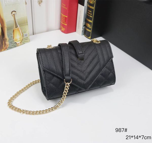 

2022 mini flap crossbody bag women chain shoulder bags cosmetic phone pocket totes handbag wallet purse