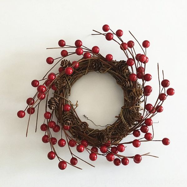 

blc83 new purchase wreath christmas flower christmas red berry lintel flowersring wreath candle ring flowers vx9df