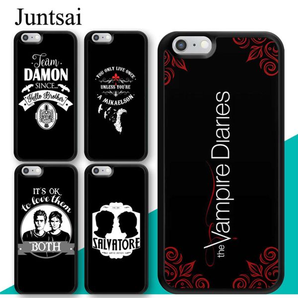 

with dign, protective case digned by vampire diari team for vip 11 12 pro mini xr xs max x 5s se 2020 6s 7