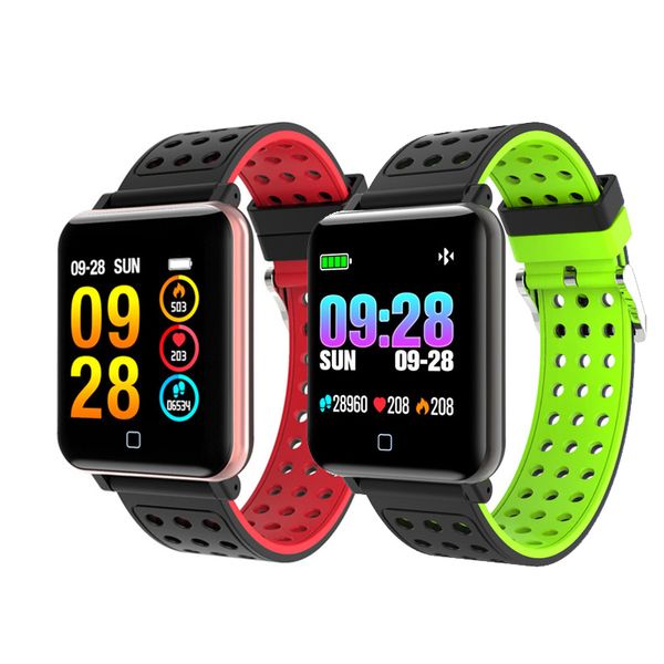 M19 Smart Bracte Watch Fitness Tracker крови кислорода кровяное давление монитор сердечного рисунка Умный наручные часы для iPhone Android