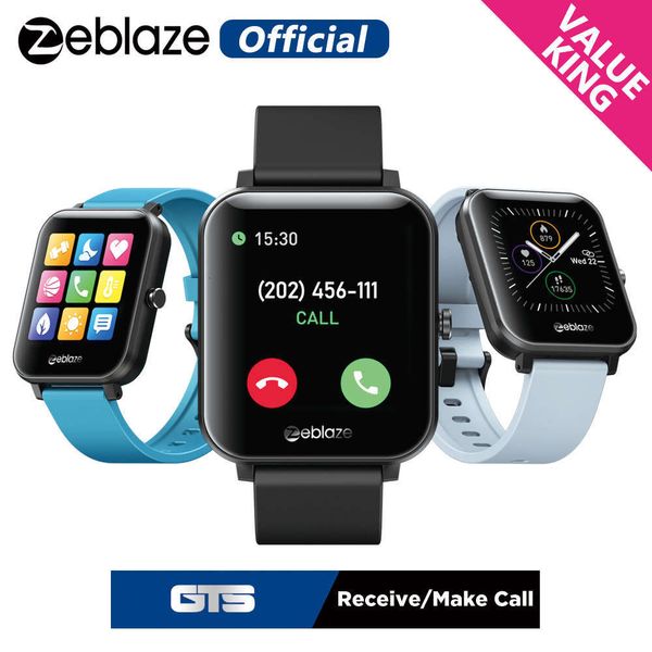 

zeblaze gts watch for bluetooth smart wristband, more than 60 receiving / making calls, 2