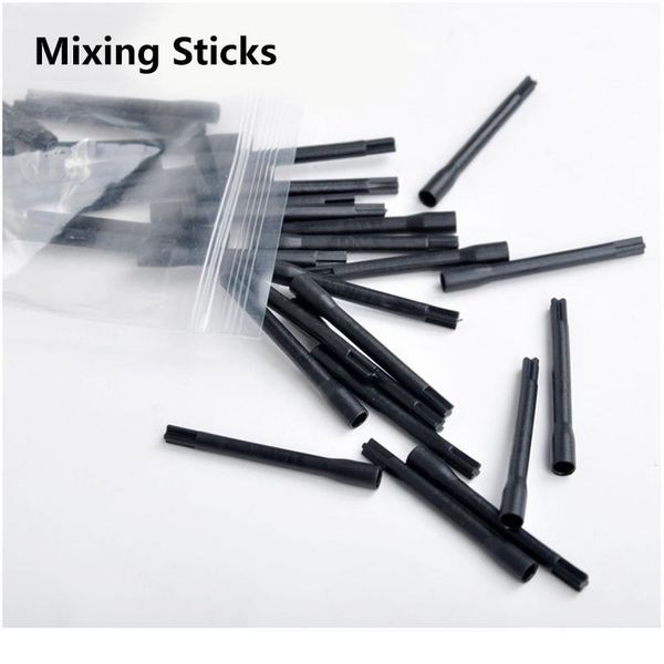 

100pcs plastic mixing sticks for tattoo ink pigment mixer supply pms-100 100pcs qylvmo
