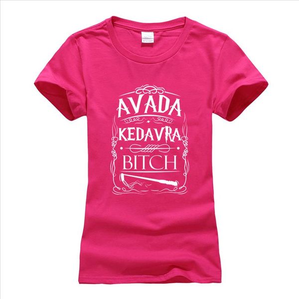

summer cotton brand camisetas punk tee avada kedavra funny print women t shirt 2021 fashion harajuku cotton tee shirt femme, White