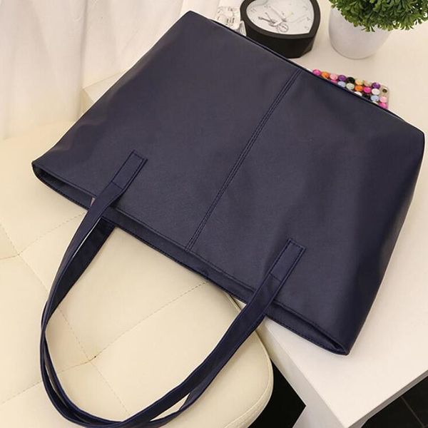 

summer big black tote bag women shoulder bag female handbag women large shopping bags simple bolsa feminina