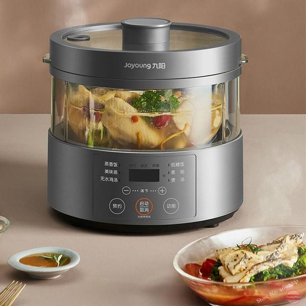 

3l electric steam rice cooker healthy intelligent multifunctional lowering sugar rice cooking pot & glass inner liner 220v