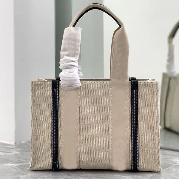 Klassische Designer-Einkaufstasche, Damen-Einkaufstasche aus Verbundwerkstoff mit hoher Kapazität, modische, lässige Umhängetasche, Damen-Handtasche aus Nylon-Canvas