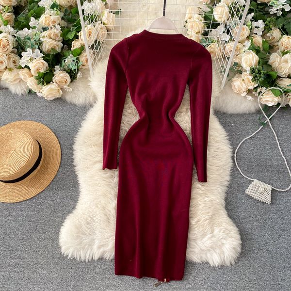 

2021 new singiny design mesh pencils womanly elastic long sleeves thin autumn warm nightgown i96x, Black;gray