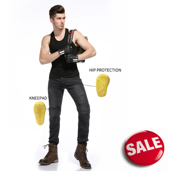 

brand new motorcycle pants men moto jeans protective gear riding touring motorbike trousers motocross pants moto black