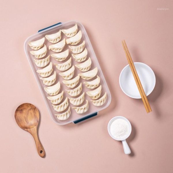 

hand - held dumpling box refrigerator storage box chaos preservation1