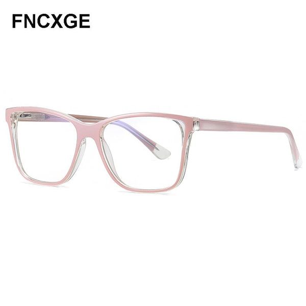 

2020 myopia spectacles men women blue light glasses temple optical glasses computer eyewear frame fashion 3507, White;black