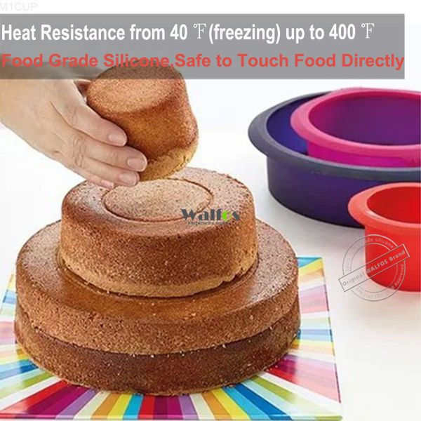

three layer cake mold, silicon ark, baking tool