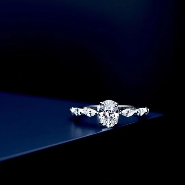 

s925 sparkle silver series sterling star 18k gold for couples proposing engagement wedding rings christmas gift