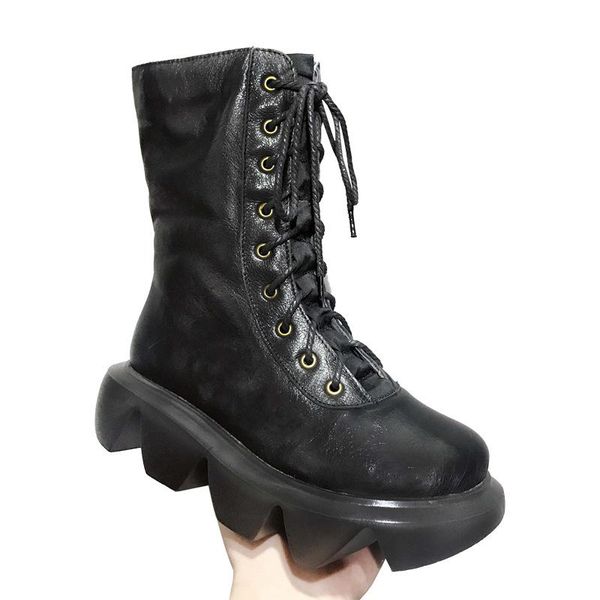 

boots lady winter fashion leather women short to keep warm boots, and velvet pile girl # 39, Black