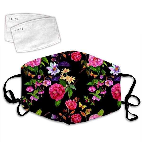 

мультфильмы красочные cute flowers 3d печать на заказ мода удобный регулируемый для лица украшение унисекс