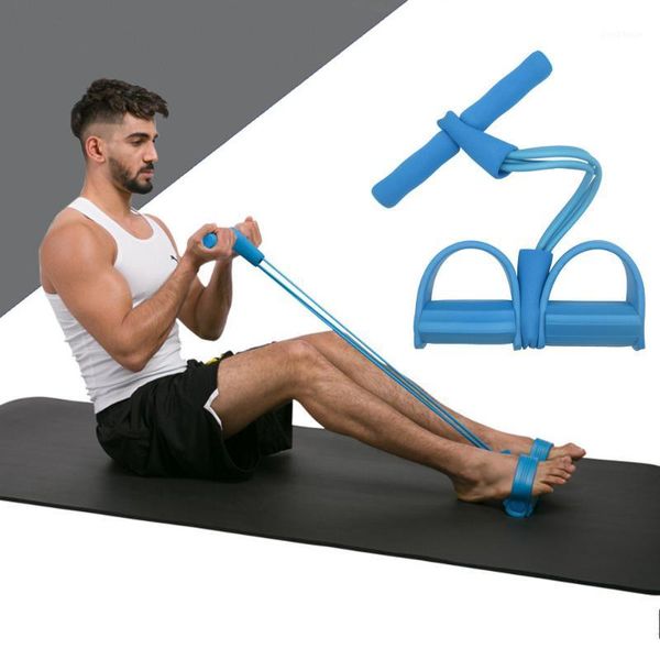 

resistance bands exercise home fitness elastic band for training gum 4 tube pedal puller equipment1