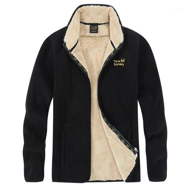 

outdoor jackets&hoodies tr006 taier sensky thick and fleece men1, Blue;black