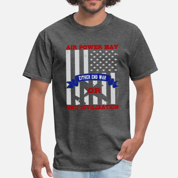 

t-shirt air power may either end war or end designers graphic t shirt customized breathable latest tracksuit hoodie sweatshirt