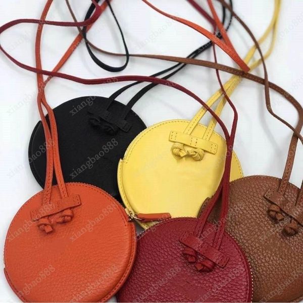 

2022 le pitchou round cross body bag coin purse messenger bags women mini small circular handbag ins popular brand handbags