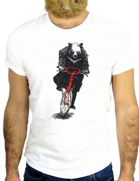

summer for summer fashion bear bicycle biker nice fun circus cool vintage animal pet 24dress sport hooded sweatshirt hoodie men t shirt