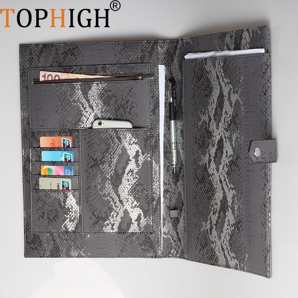 

igh business embrossed ostrich pattern file folder new larger capacity lapbriefcase document bag
