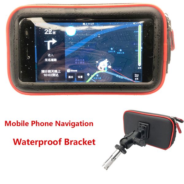 

waterproof for honda vfr 1200f vfr1200f/dct cbr 400r 500r 600f4i cbr500r motorcycle accessories gps navigation bracket
