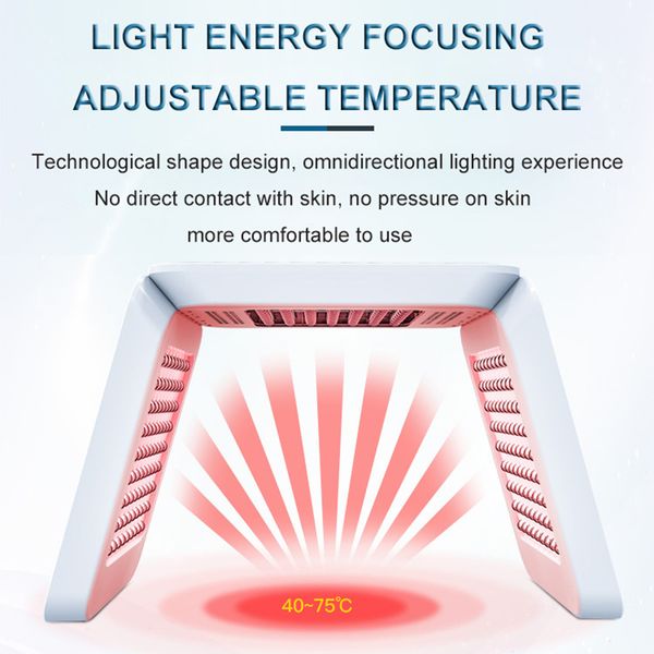 

7 color pdt led light therapy mask skin rejuvenation acne remover anti-wrinkle aging skin care beauty machine led facial mask ra