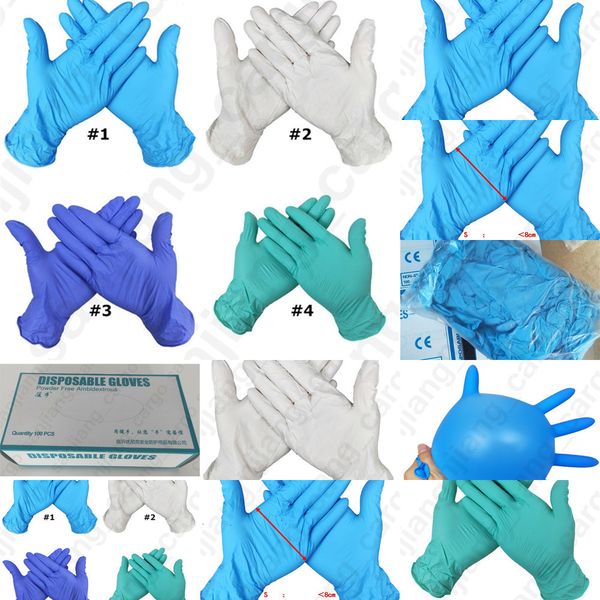 

factoryde7znitrile grade without powder latex a disposable work rubber anti-skid anti-acid protective household cleaning