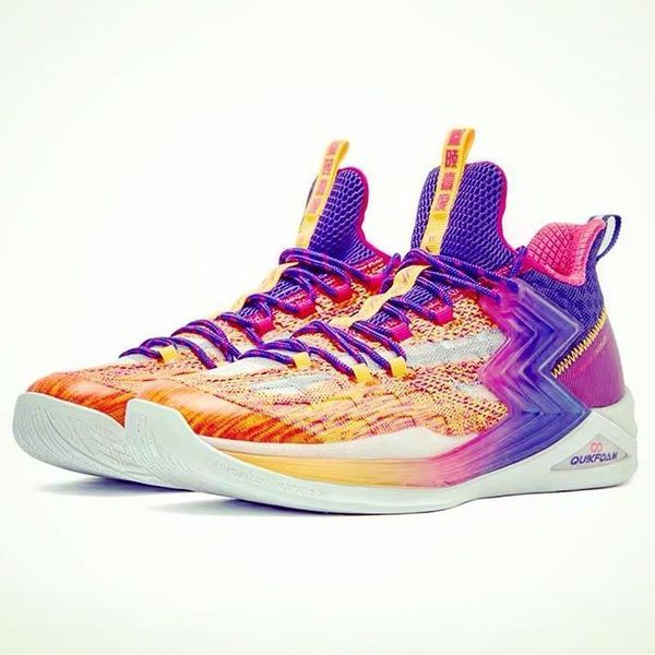 

aaron gordon contest basketball shoes sunset eur 40-451, Black;white